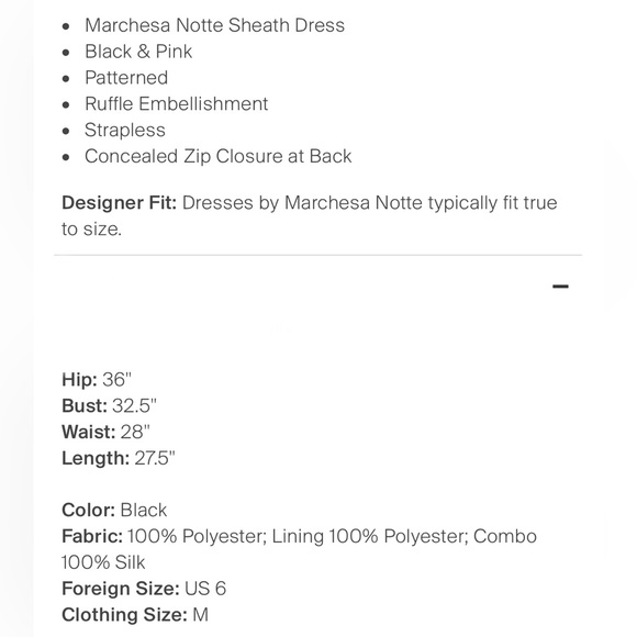 Gorgeous Marchesa Notte Sheath Dress - Picture 4 of 4